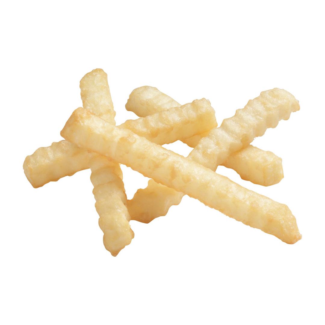 Ovenable Battered Crinkle Cut French Fries