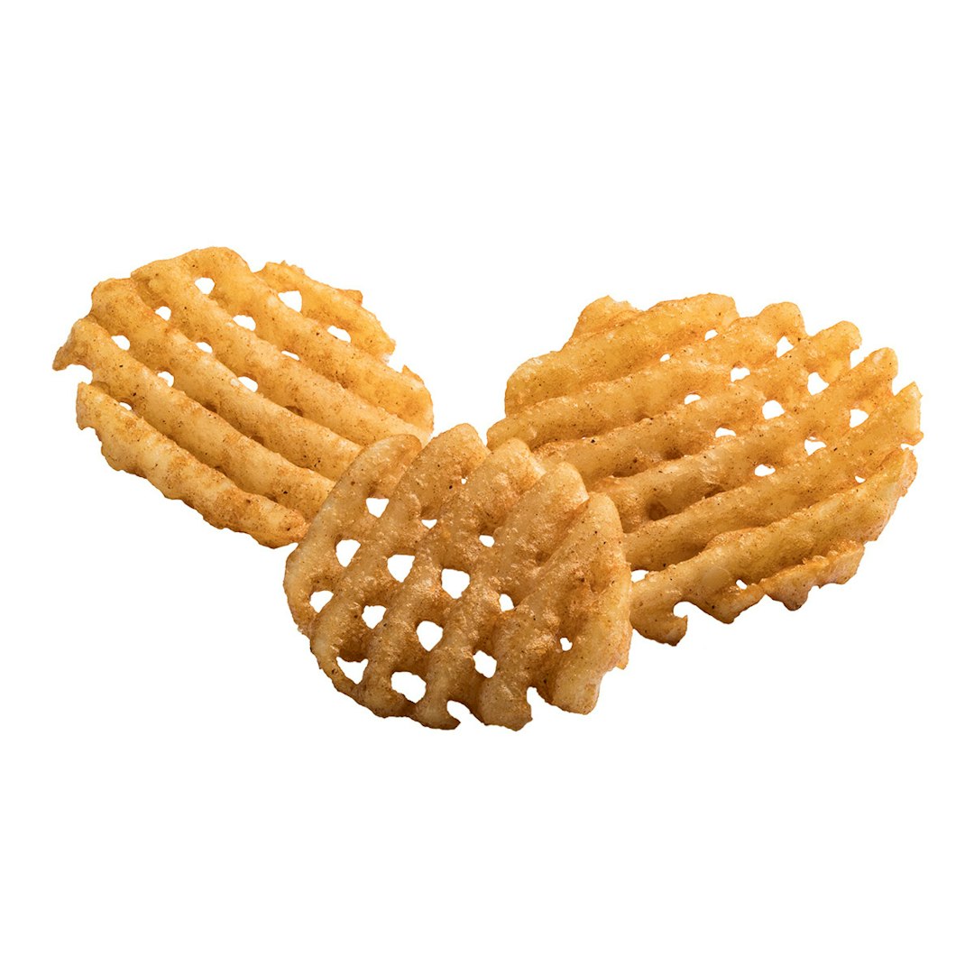 Waffle Flavored Waffle Fries, Skin Off